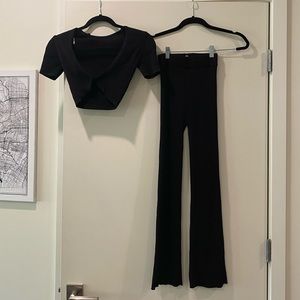 Glassons Ribbed Two Piece Set